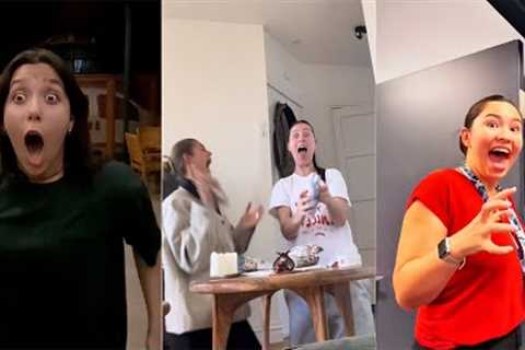 Scare Cam Pranks Reaction 2025 | #460 Funny Scare Prank | Jump Scare | Funny Compilation |Funny Fail