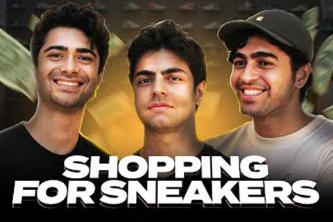 SHOPPING for SNEAKERS with Taaruk &amp; Abhinav!