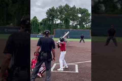 Jordin Griffin with a massive homerun for Stars Colangelo 12U