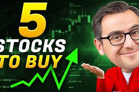 5 Best Stocks To Buy Before The End of July 2025