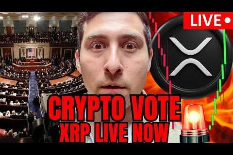 XRP Official CRYPTO VOTE LIVE NEWS!🔴GENIUS, CLARITY Act
