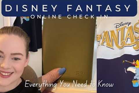 STRESS FREE DISNEY FANTASY UK CRUISE ONLINE CHECK-IN | Everything you need to know | 2025