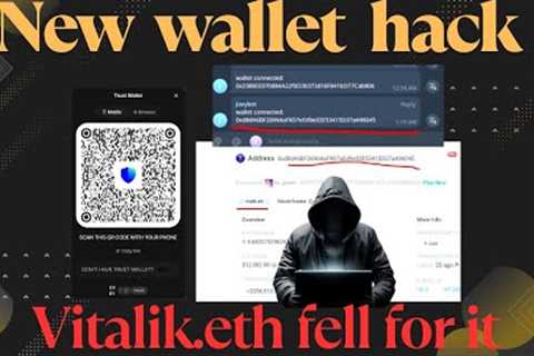 New Crypto Hack Explained | Vitalik.eth connected to drainer!!!