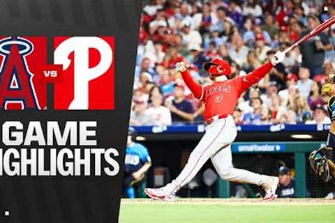 Angels vs. Phillies Game Highlights (7/18/25) | MLB Highlights