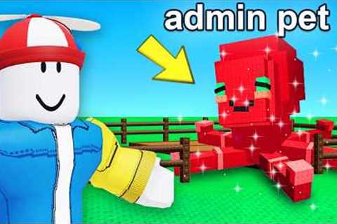 $0 - $1 Trillion Using Only ADMIN Pets in Grow a Garden