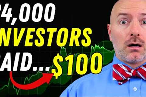 The $100 Investing Blueprint I Wish I Had 20 Years Ago