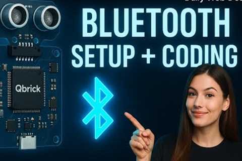How to Connect Bluetooth to Qbrick Robot | COD2PLAY Coding Tutorial for Beginners