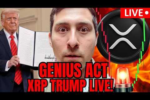 XRP Official GENIUS ACT Signing LIVE!🔴