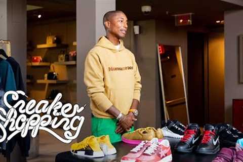 Pharrell Goes Sneaker Shopping With Complex