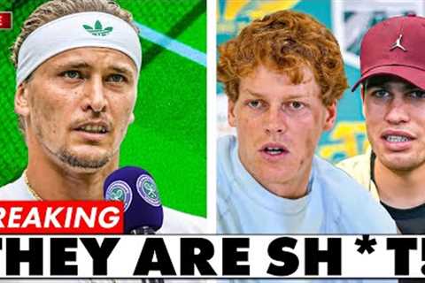 Zverev GOES NUTS on Alcaraz &amp; Sinner &amp; What Zverev SAID Is INSANE!