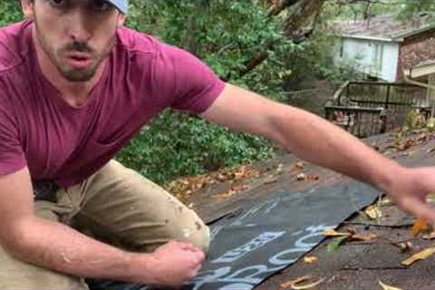 How to do a temporary roof repair