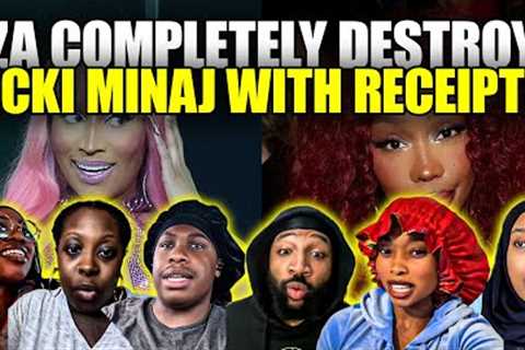 Nicki Minaj vs SZA Gets UGLY: Receipts, Disses &amp; SZA Fans Go Wild!