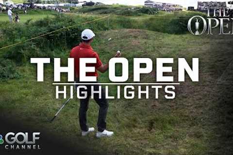 Rory McIlroy's shot from rough unearths ANOTHER BALL in bizarre Open moment | Golf Channel