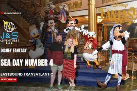 PIRATE DAY &amp; NIGHT ABOARD DISNEY FANTASY 🏴‍☠️ | Short Queues, Pirate Attire &amp; Fireworks at ..