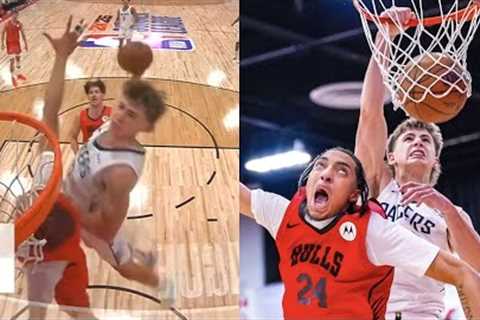 Johnny Furphy INSANE Dunk of the Summer League on Noa Essengue