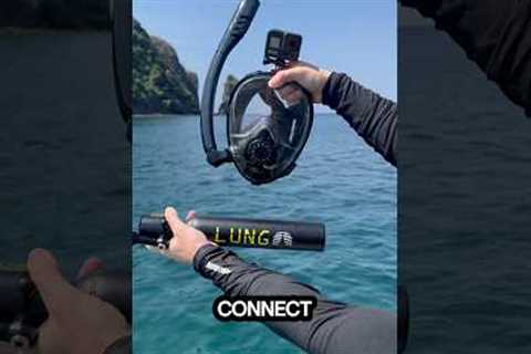 Aquaman mode 🔱 #fyp #snorkelling #water #underwater #diving #freediving #scuba #miniscubatank