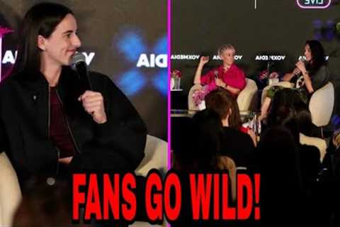 Caitlin Clark Surprises Live Audience During Sue Bird &amp; Megan Rapinoe Podcast