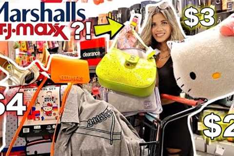 SHOCKING  TJMAXX &amp; MARSHALLS YELLOW TAG SALE SHOPPING SPREE!