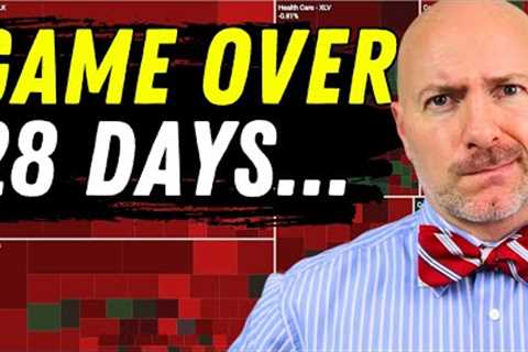 THIS Will Crush the Stock Market in 28 Days