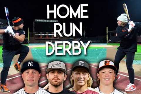 HOME RUN DERBY | Matt Holliday vs. Jackson Holliday vs. Ethan Holliday vs. Bat Bro Will