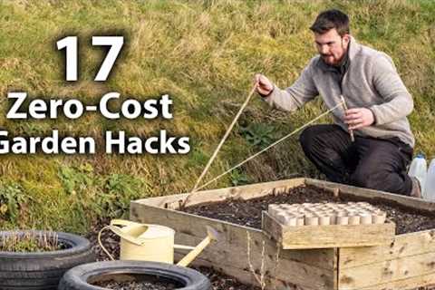17 Brilliant FREE Vegetable Gardening Hacks | More Food for Less Effort