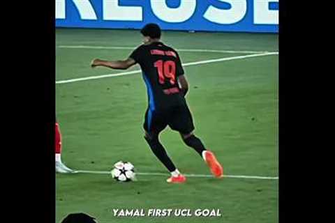 Yamal VS Mbappe🥶 (First Ucl Goal)
