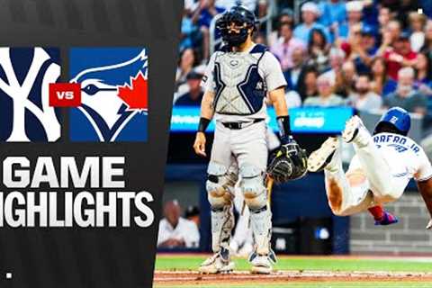 Yankees vs. Blue Jays Game Highlights (7/21/25) | MLB Highlights