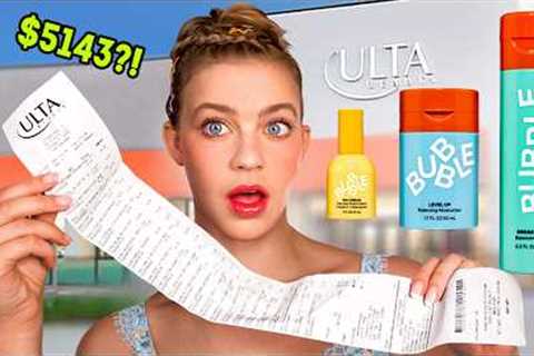 I Bought EVERY Bubble Skincare Product!
