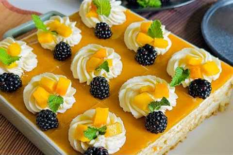 Best Mango Tiramisu Recipe | Easy no Bake Mango Dessert Recipe!