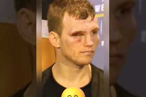 Jeff Horn’s reaction to boxing fight with Manny Pacquiao #boxing #mannypacquiao #pacquaio