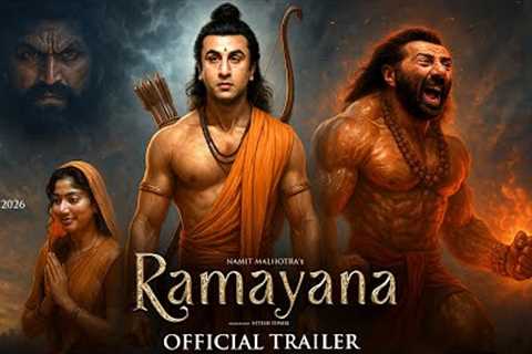 Ramayana - Official Trailer | Ranbir Kapoor | Yash | Sunny Deol | Sai Pallavi | Mohit Rana | Ravi