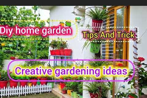 diy home gardening ideas ||  Creative garden|🪴👩‍🌾🌸#creative #garden#diy​#tricks#orchid#trending ..