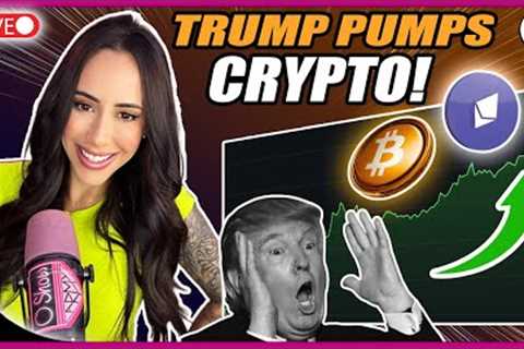 Trump PUMPS Crypto - $15,000 Ethereum &amp; $1 Million Bitcoin Prediction!