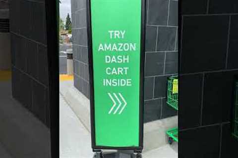How To Shop In Amazon Fresh Grocery: STORE TOUR!