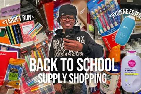 Back-To-School Supply Shopping! *college edition* | Class of 2025