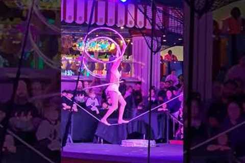Circus Circus in Vegas Beautifil acrobat performance #vegas #shortvideo #viral