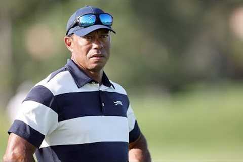 Tiger Woods can only watch as son Charlie Woods has meltdown at U.S. Junior Amateur