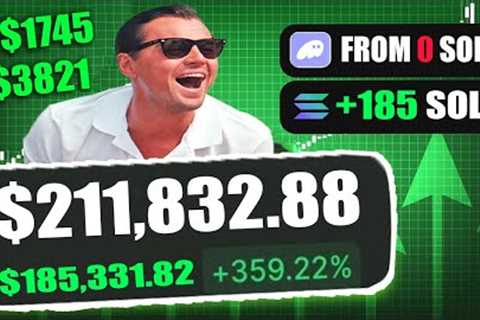 New Meme Coin Trading Launch Method Makes 99+ SOL (RUG PULL)