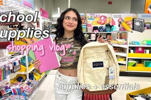 BACK TO SCHOOL SHOPPING 2023✏️📓 supplies, essentials + haul