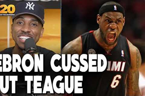 Jeff Teague on time he SHOVED LeBron James in MID AIR on dunk attempt | Club 520