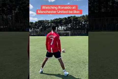 Watching CRISTIANO RONALDO be like…🇵🇹🐐