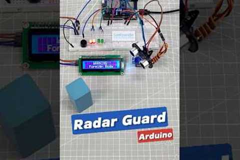 How to Make a Motion-Tracking Radar with Arduino 🛠 #arduino #arduinoproject