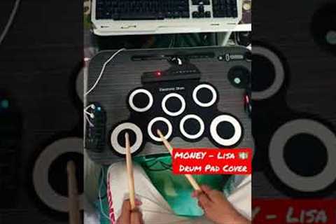 MONEY by Lisa - Drum Pad Cover #shorts #lilies #blackpink