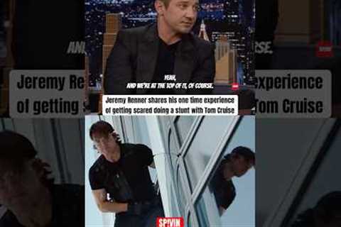 Jeremy Renner got scared doing this one stunt with Tom Cruise #jeremyrenner #tomcruise #stunt