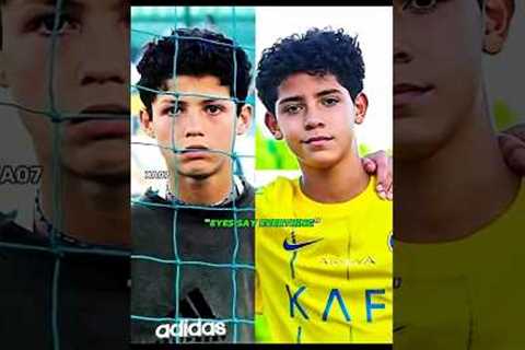Ronaldo Jr. Can Never Be Like His Father💔 #shorts #ronaldo #messi #shortsvideo