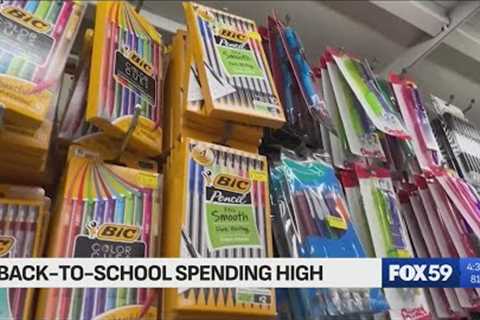 Back to school shopping at record high for parents