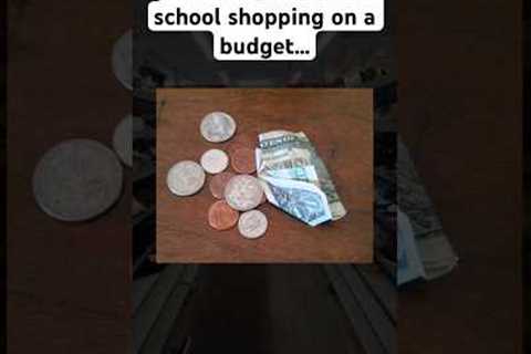How to go back to school shopping with just $10…. #sneaker #shoes