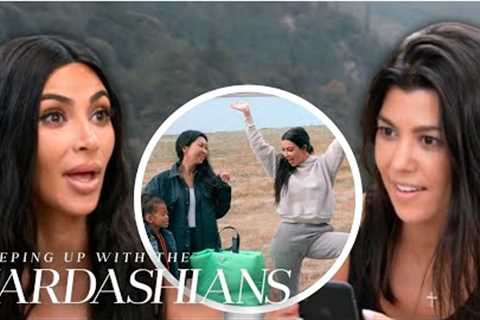 Kim Kardashian Trades Glam for Camping Chaos with North West &amp; Larsa Pippen | KUWTK | E!