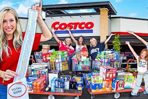 GROCERY SHOPPING for an ENTIRE YEAR! COSTCO HAUL!!