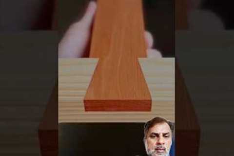 Genius Japanese Woodworking Joint Technique – No Nails, No Screws! #woodworking #wooddesig #woodwork